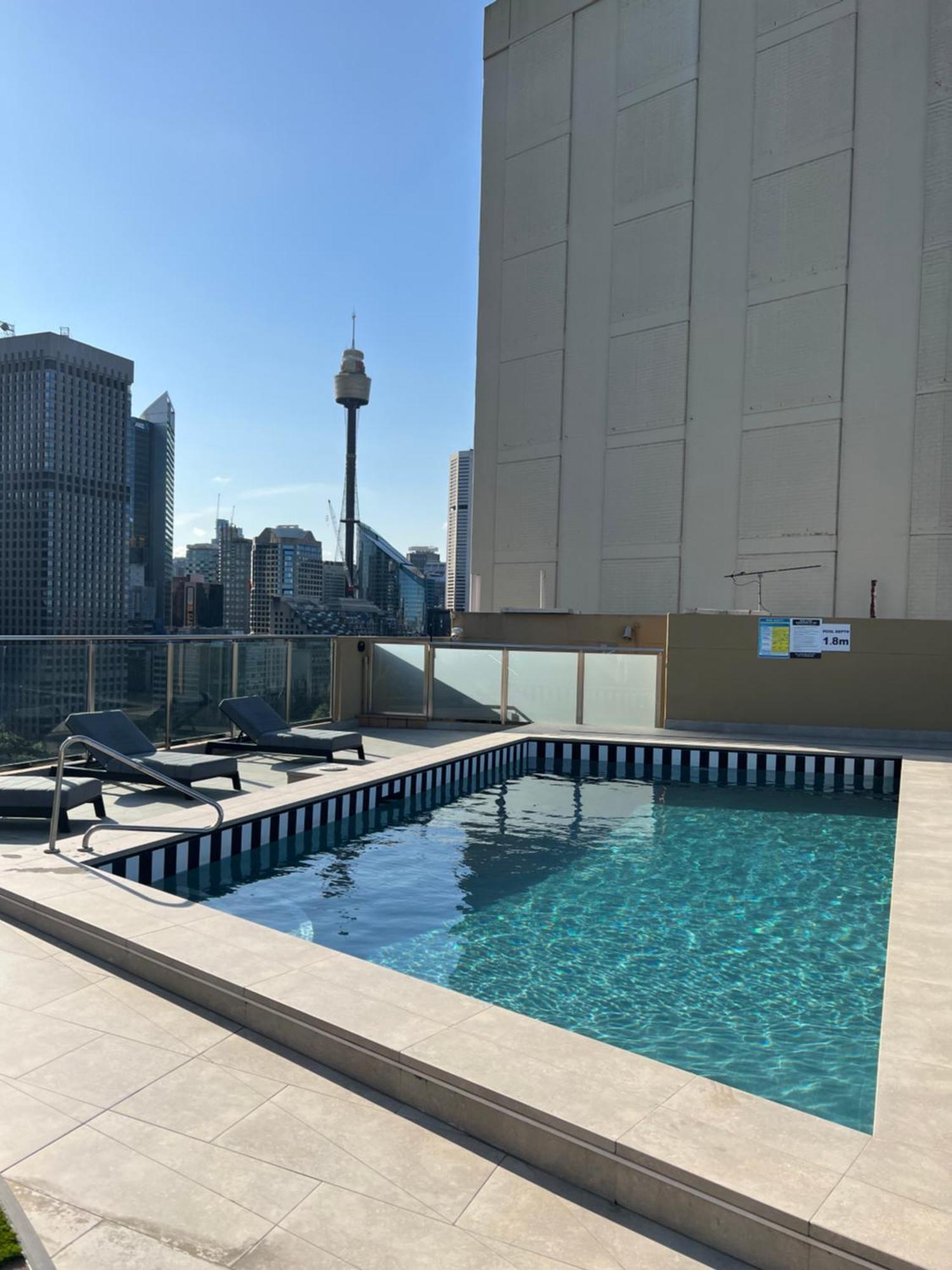 Prestige Hyde Park Studio Apartment Sidney Exterior foto